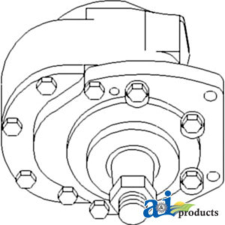 A & I PRODUCTS Pump, Hydraulic 6.3" x11.5" x8.5" A-128190C91